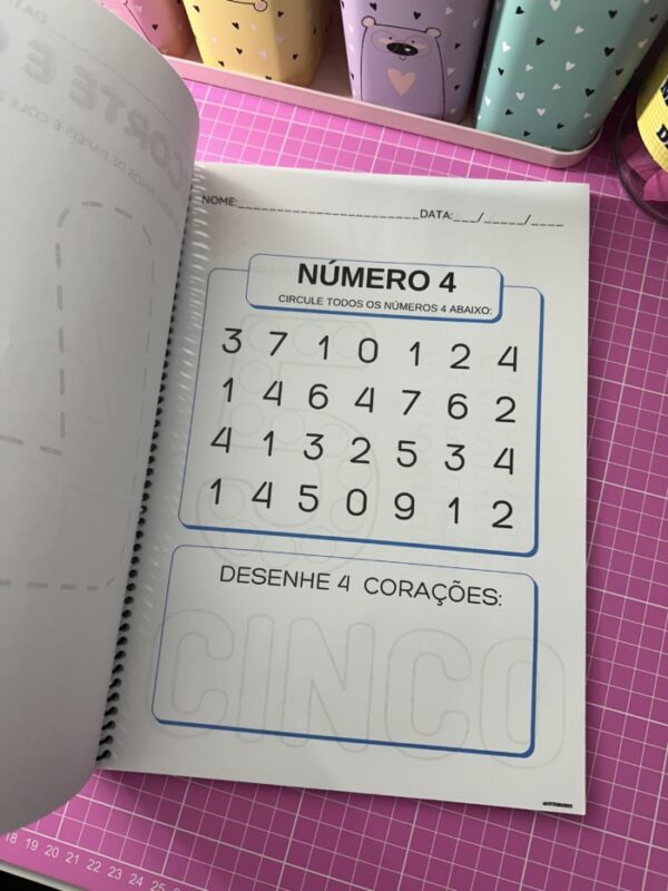 APOSTILA DOS NÚMEROS - ZERO A DEZ - Imagem 4