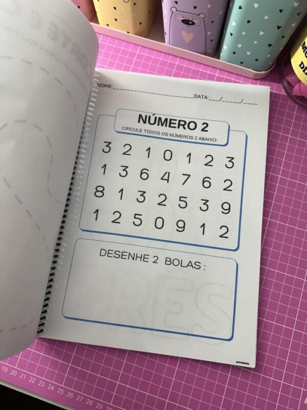 APOSTILA DOS NÚMEROS - ZERO A DEZ - Imagem 2