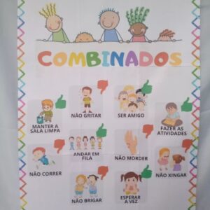 CARTAZ COMBINADOS DA TURMA