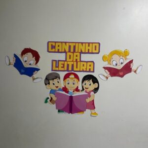 PAINEL CANTINHO DA LEITURA CRIANÇAS