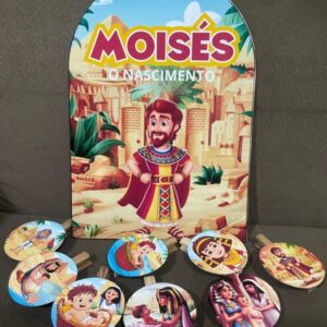HISTÓRIA NA LUVA - O NASCIMENTO DE MOISÉS