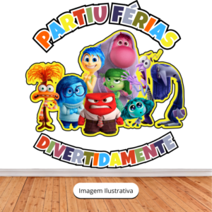 PAINEL PARTIU FÉRIAS DIVERTIDAMENTE