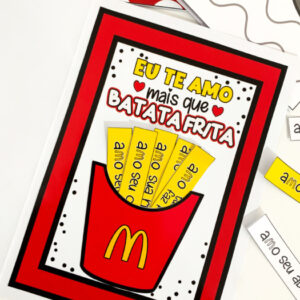 CARTÃO DIA DOS PAIS BATATA FRITA