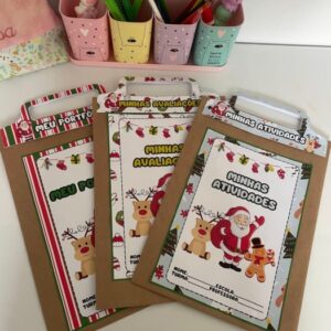CAPA E ALÇA PARA ATIVIDADES NATAL
