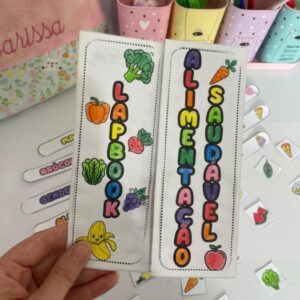 LAPBOOK ALIMENTAÇÃO SAUDÁVEL