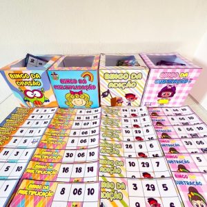 COMBO BINGO DAS 4 OPERAÇÕES