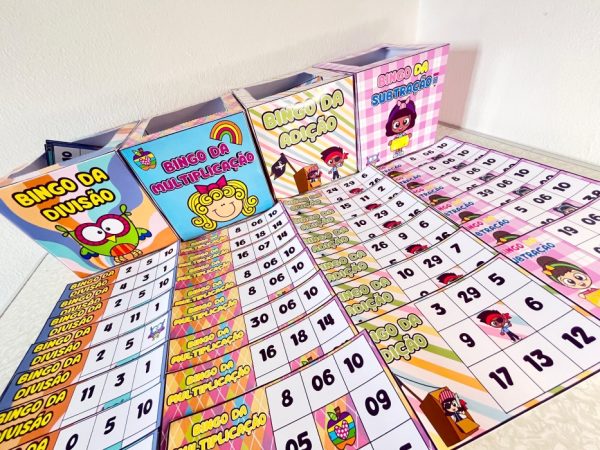 COMBO BINGO DAS 4 OPERAÇÕES - Imagem 4