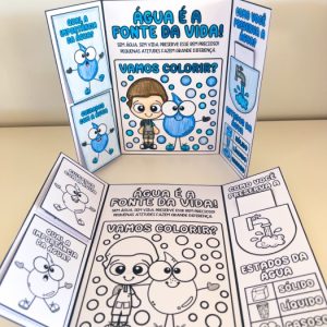 LAPBOOK DIA DA ÁGUA