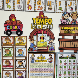 SUPER KIT SALA DE AULA FAZENDINHA