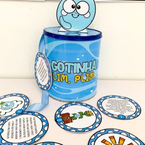 HISTÓRIA NA LATA - AS AVENTURAS DA GOTINHA PLIM PLIM