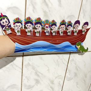 LUVA MUSICAL OS DEZ ÍNDIOZINHOS