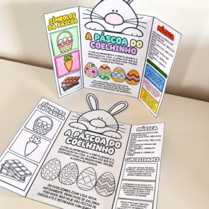 LAPBOOK PÁSCOA - COELHO