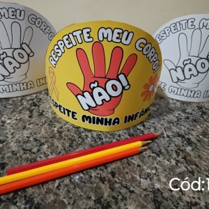 COROA MAIO LARANJA