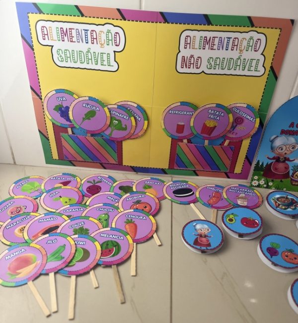 PROJETO ALIMENTAÇÃO SAUDÁVEL - CESTA DA DONA MARICOTA - Imagem 2