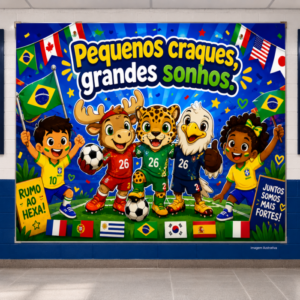 PAINEL GIGANTE COPA DO MUNDO